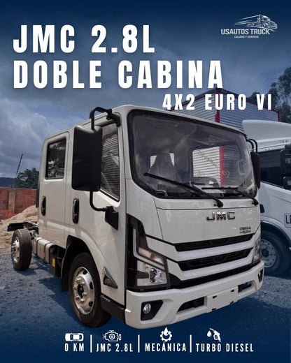 JMC 2.8L DOBLE CABINA 4X2 EURO VI