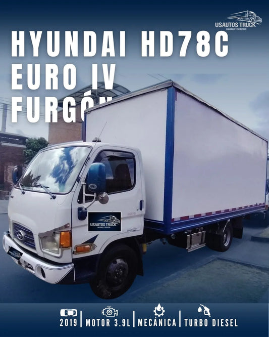 HYUNDAI HD78C EURO IV FURGÓN