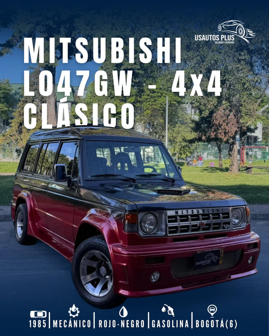 MITSUBISHI L047GW – 4x4 CLÁSICO 8 PUESTOS